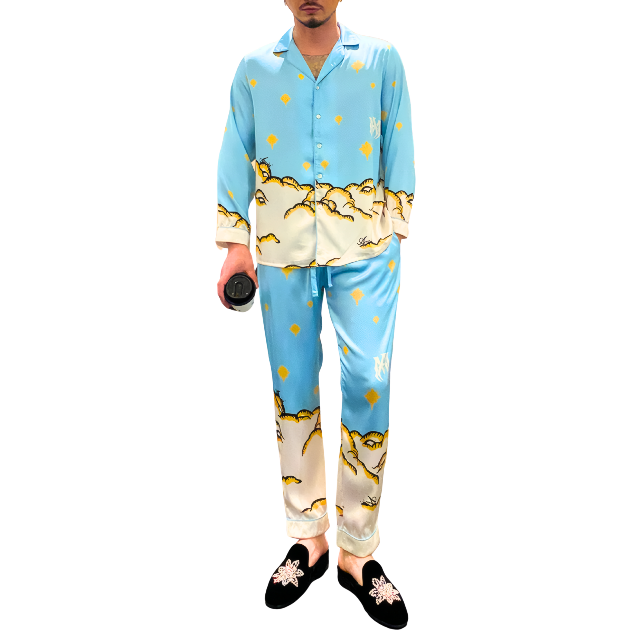 סט פיג׳מה יוקרתי לגברים