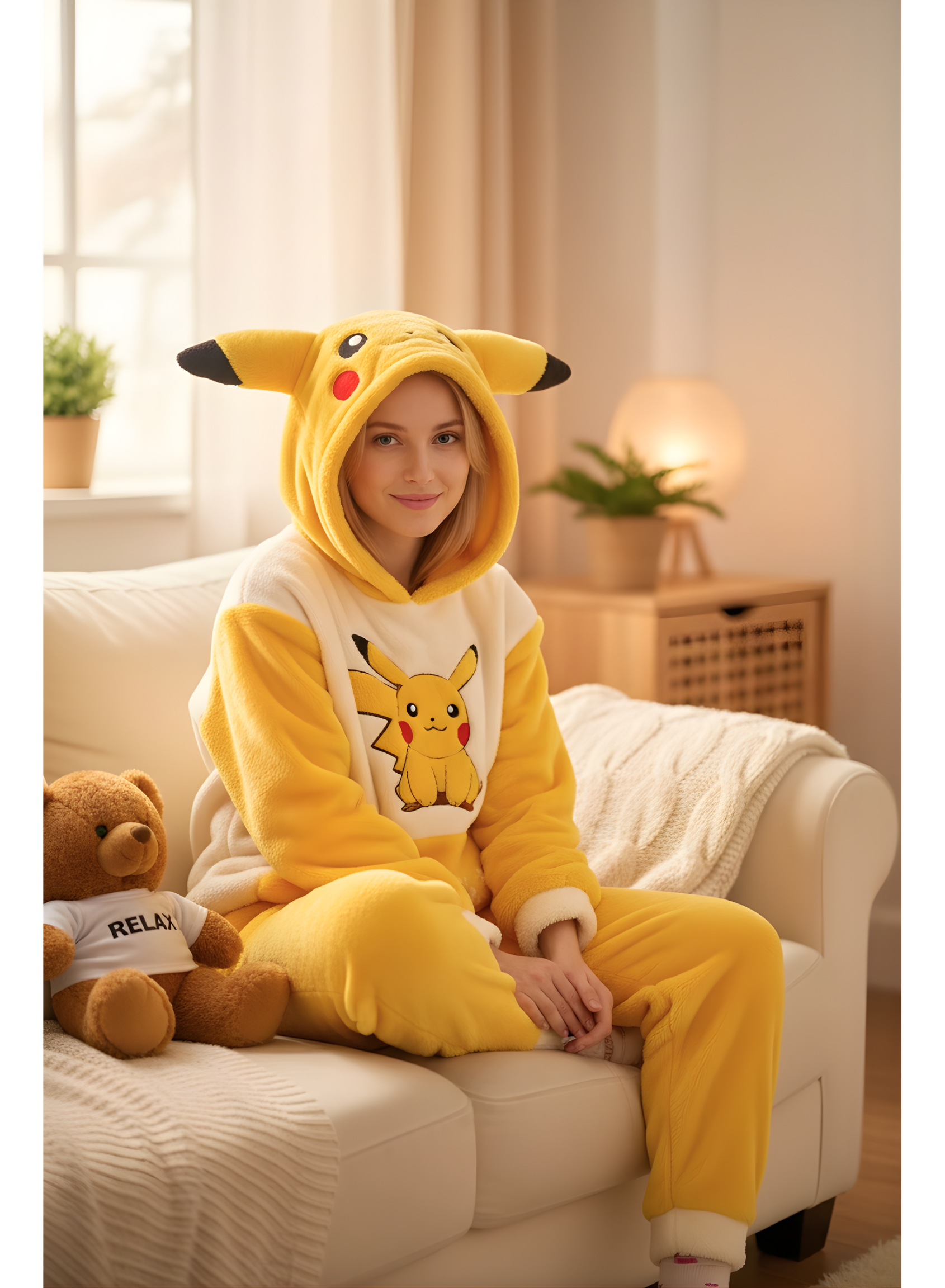 פיג'מה וואנזי פיקאצ׳ו