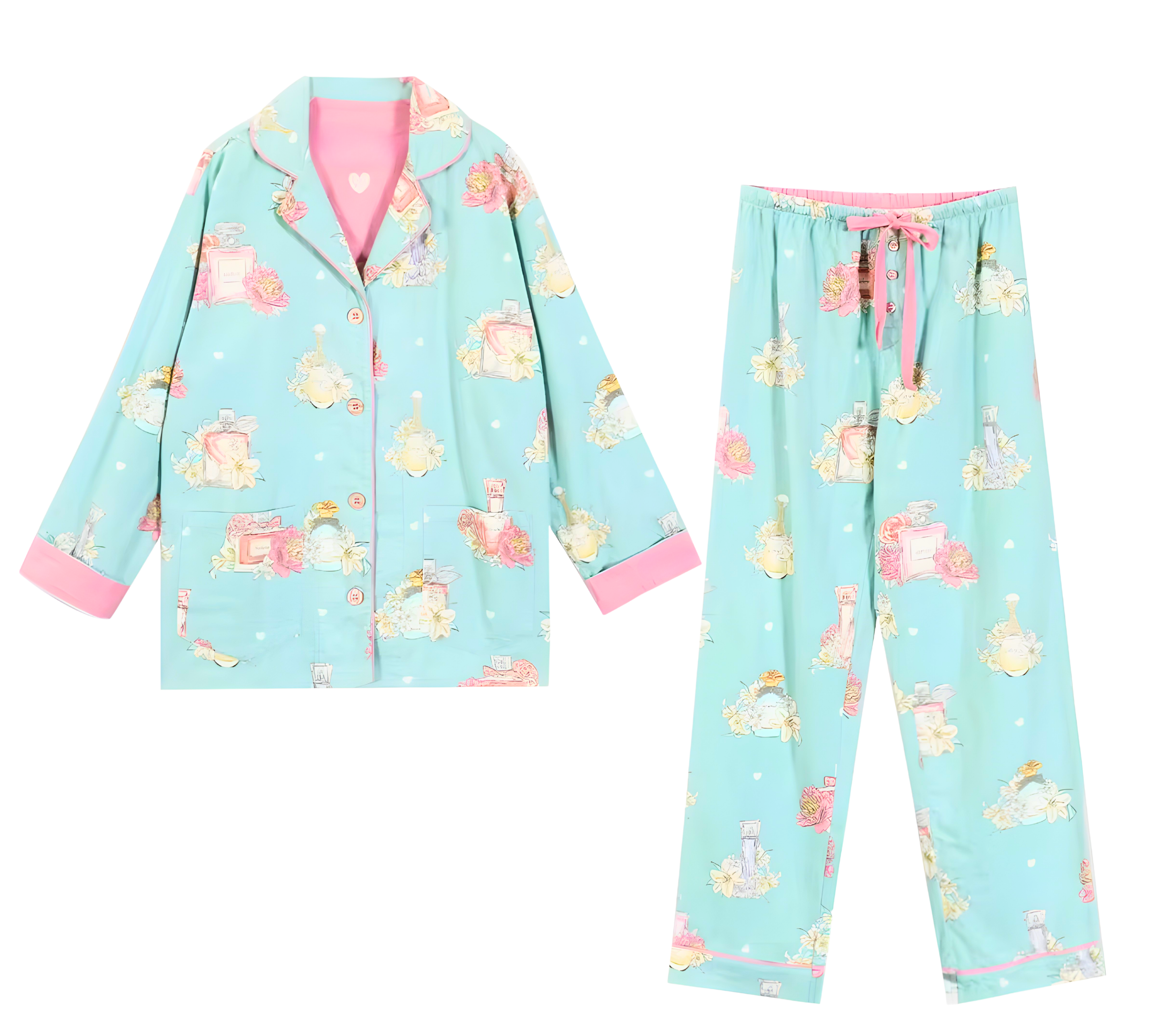 פיג'מה כותנה מסיבת פיג'מות