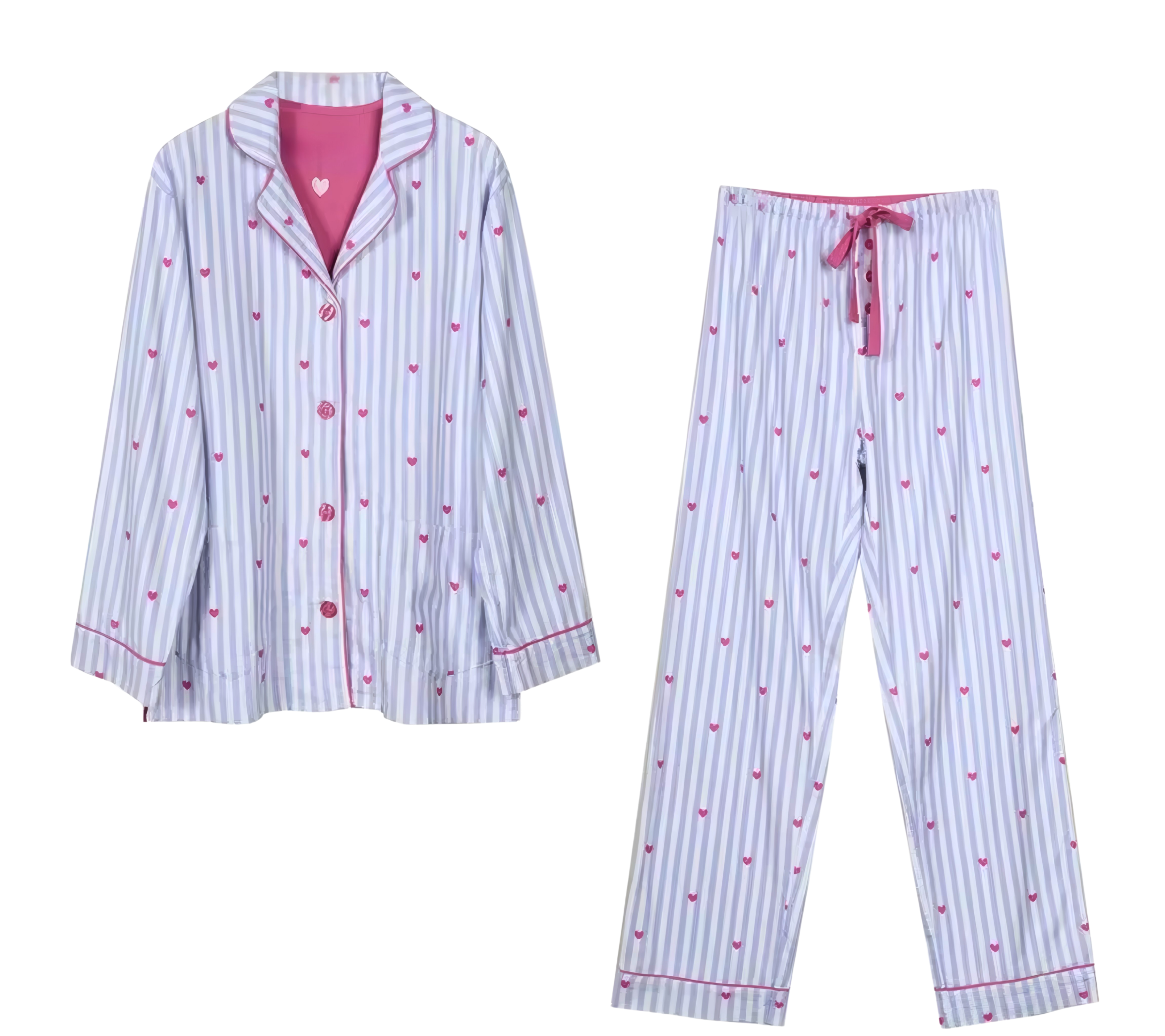 סט פיג׳מה מכותנה לנשים