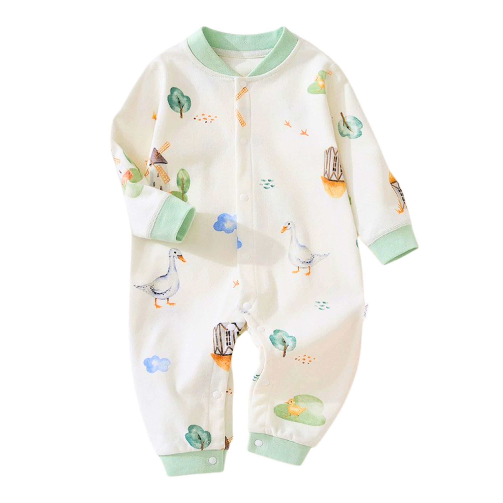 פיג'מה אוברול לתינוק