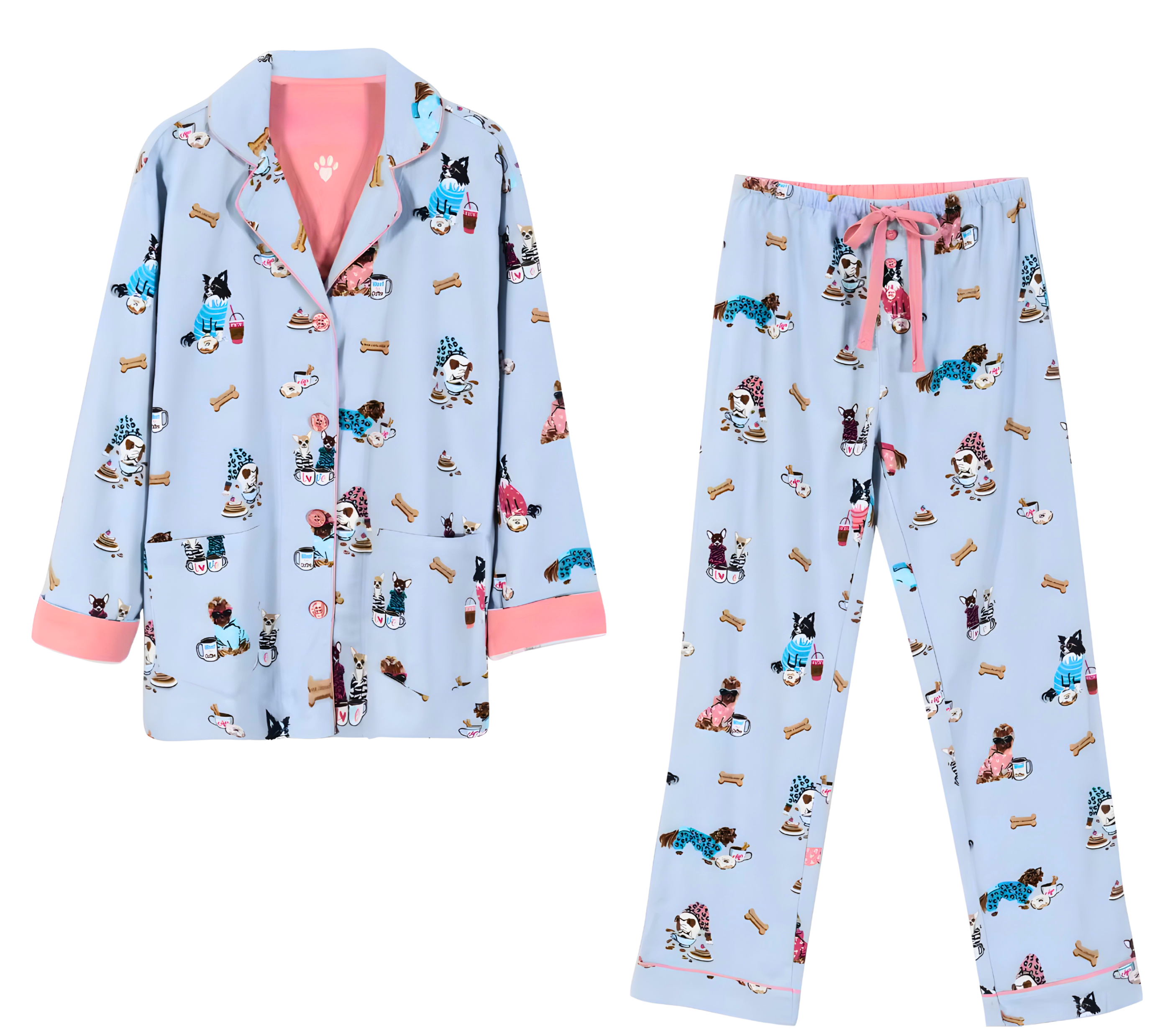 פיג׳מה כותנה לנשים