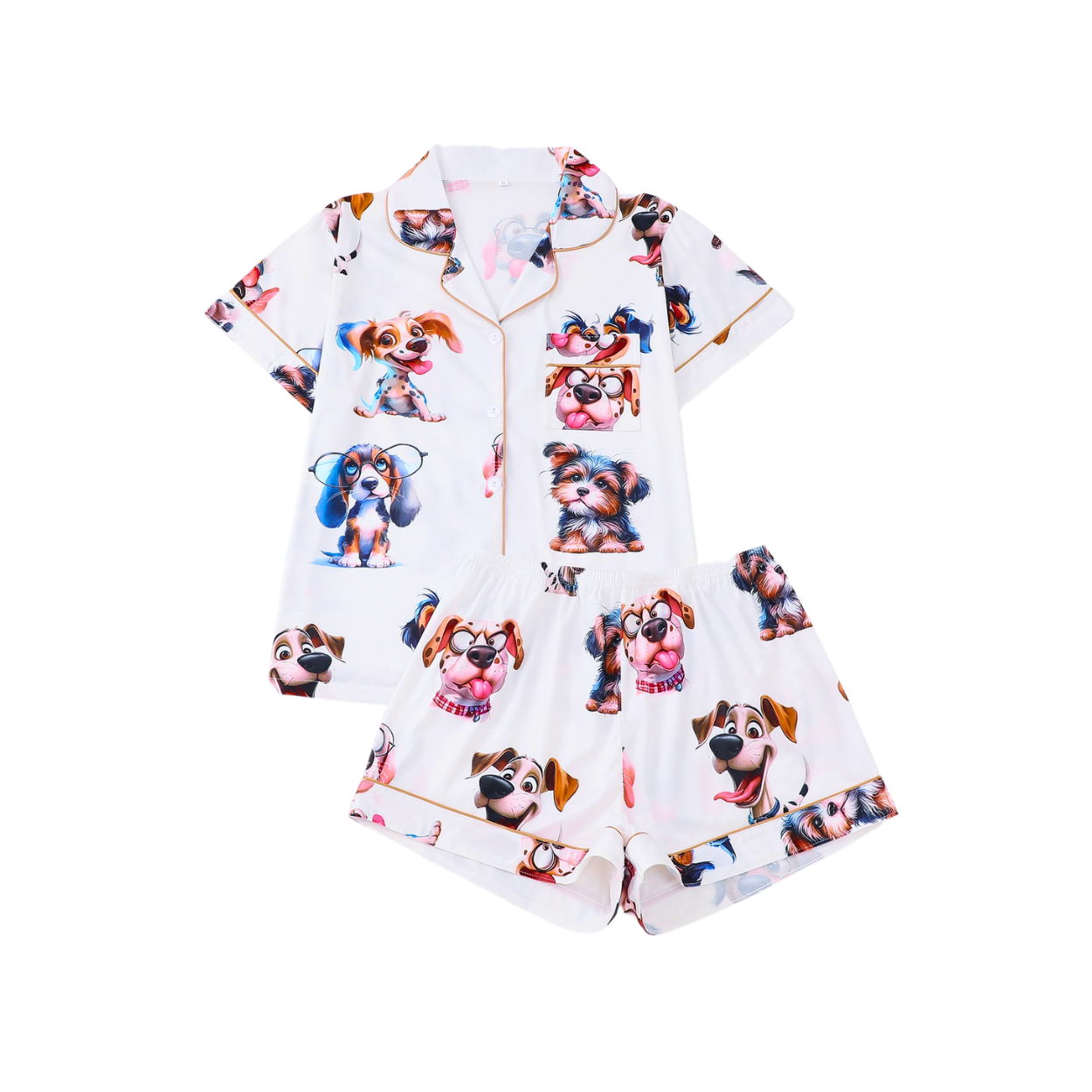 סט פיג׳מה כלבים