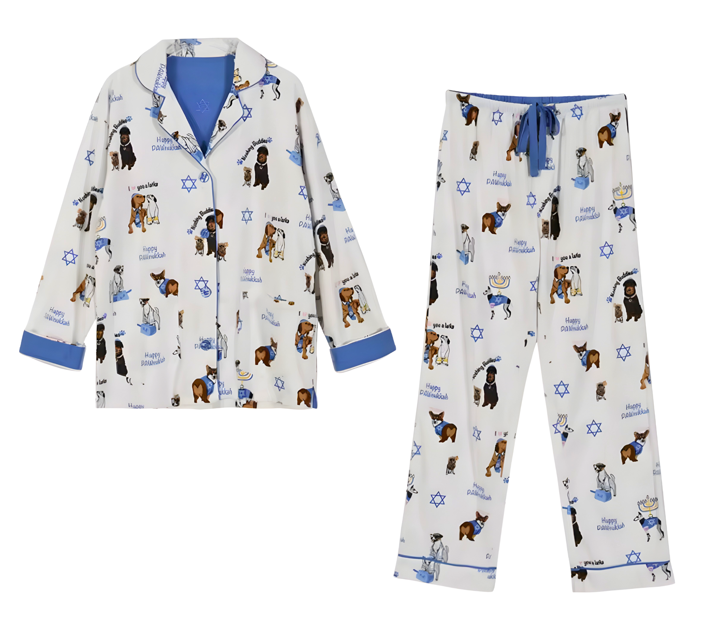 פיג'מה כותנה ישראלית