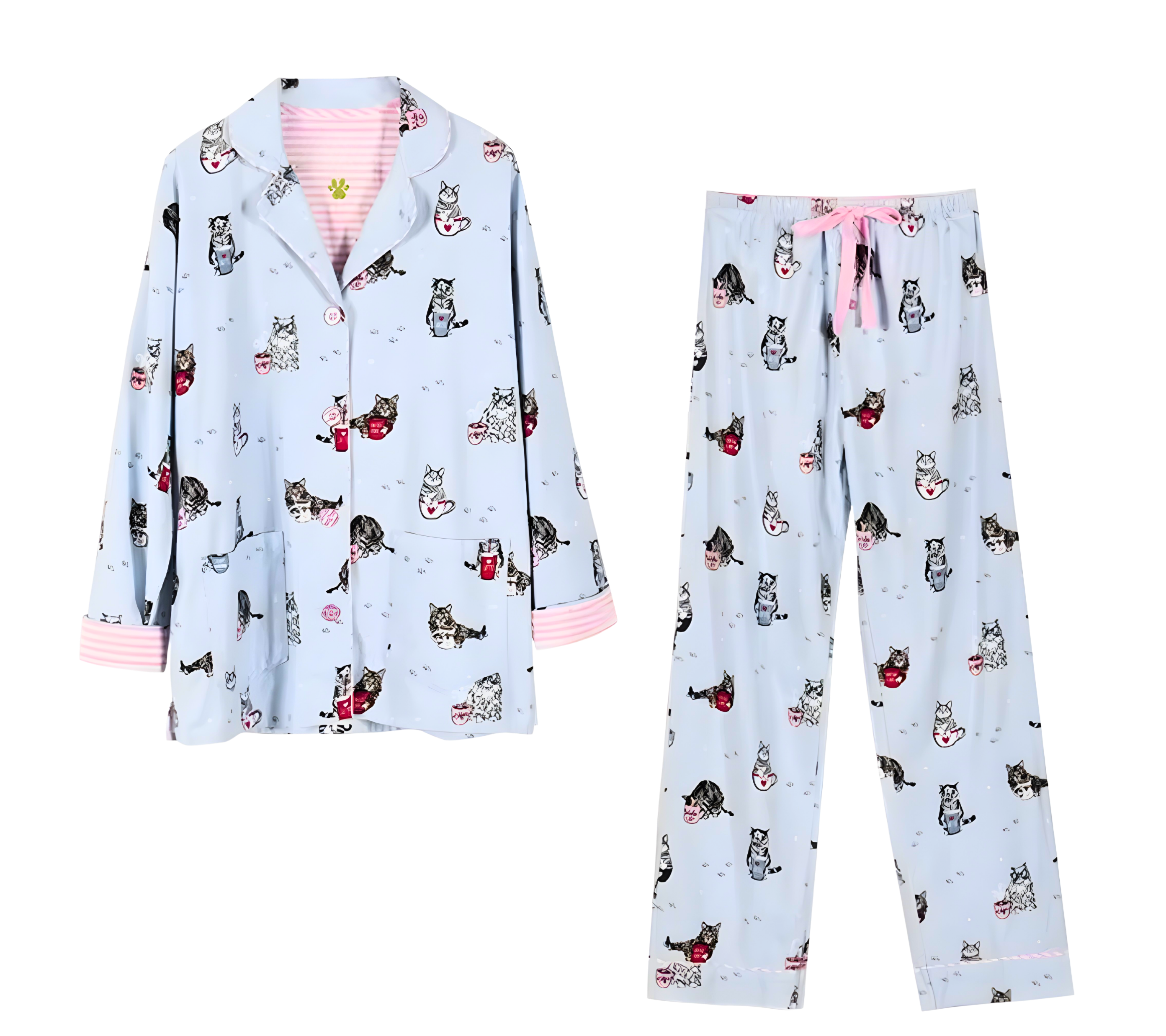 פיג׳מה כותנה לנשים