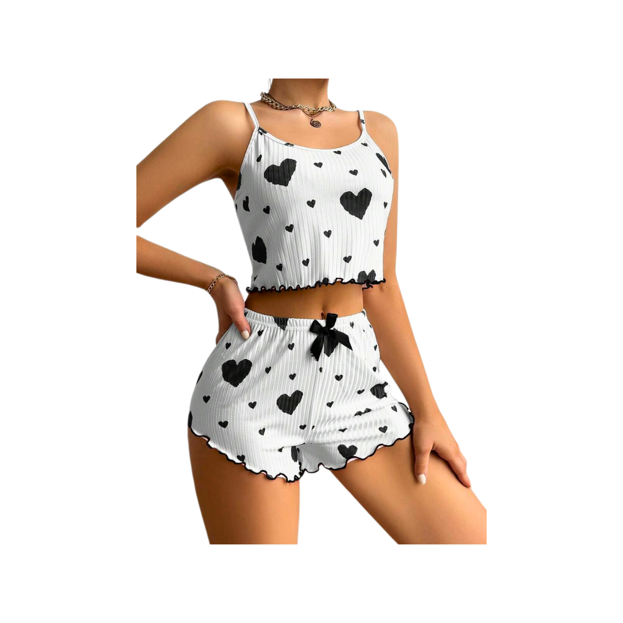 סט פיג'מה קיץ לנשים