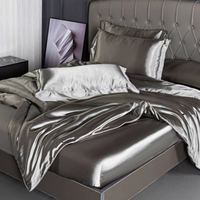 סט מצעים יוקרתי משי - ארבעה חלקים