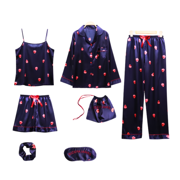 פיג׳מה סאטן לנשים