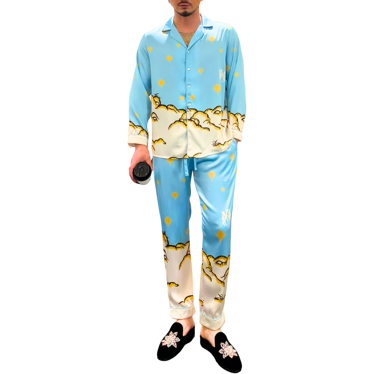 סט פיג׳מה יוקרתי לגברים