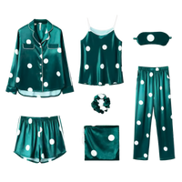 סט פיג׳מה סאטן לנשים