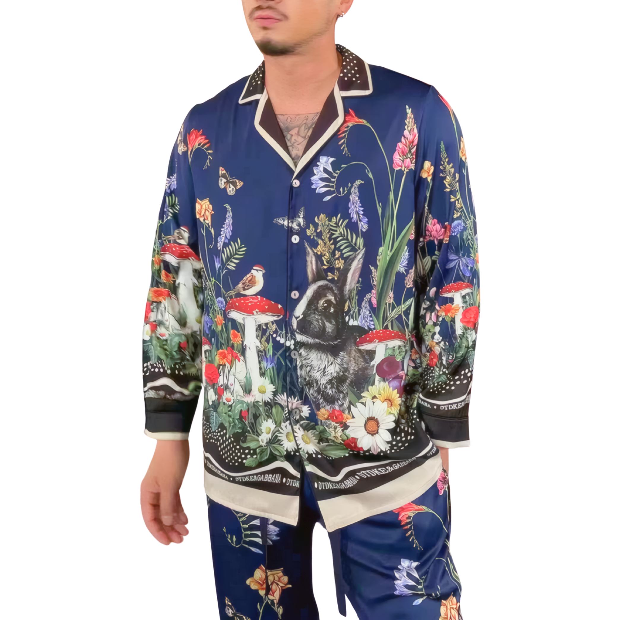 סט פיג׳מה יוקרתי לגברים