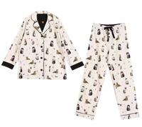 סט פיג׳מה מכותנה לנשים