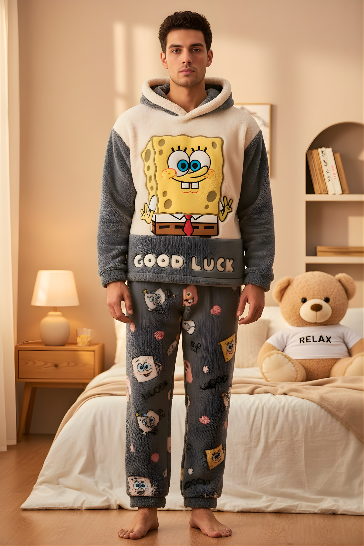 פיג'מה וואנזי בובספוג