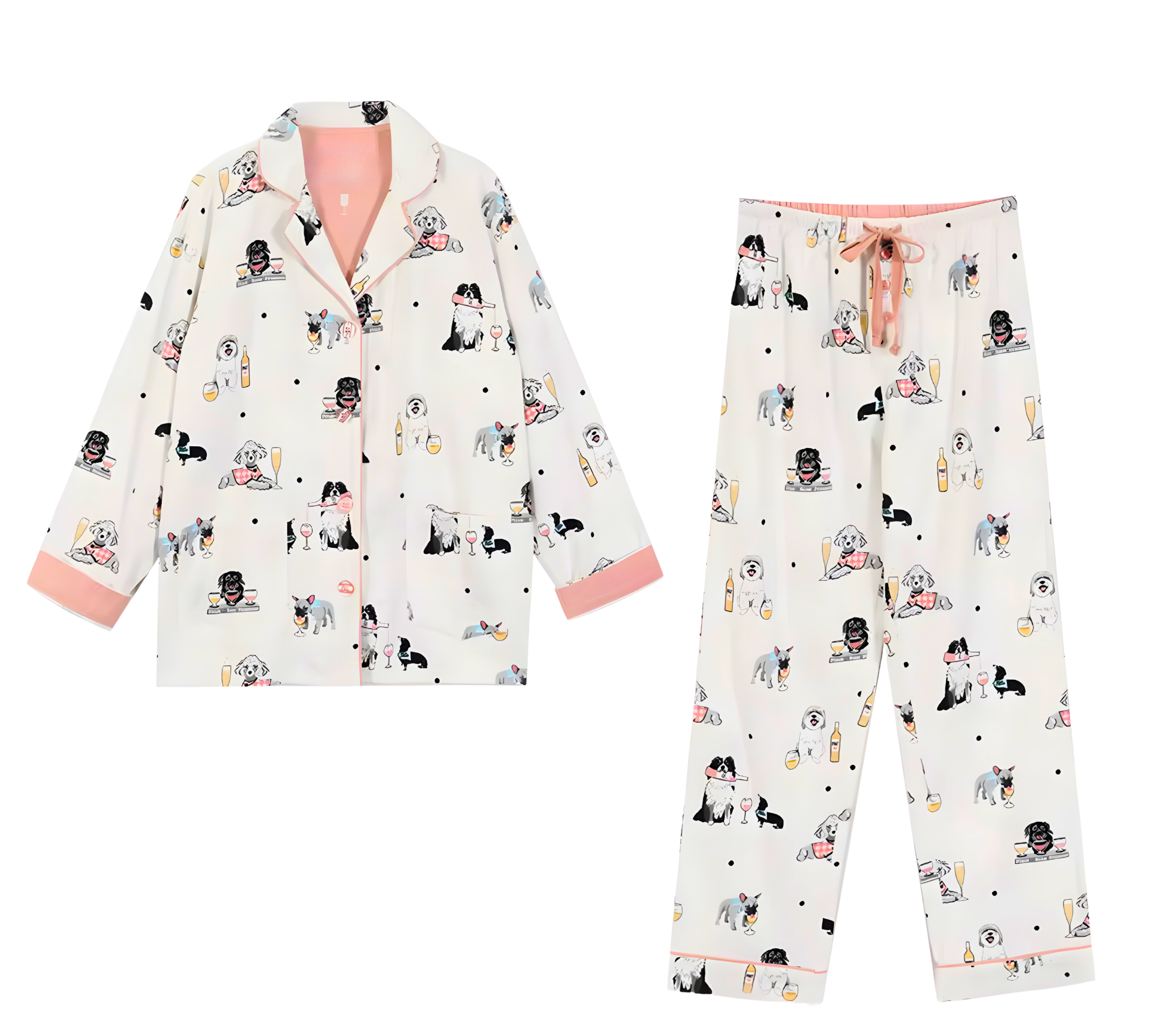 פיג׳מה כותנה לנשים