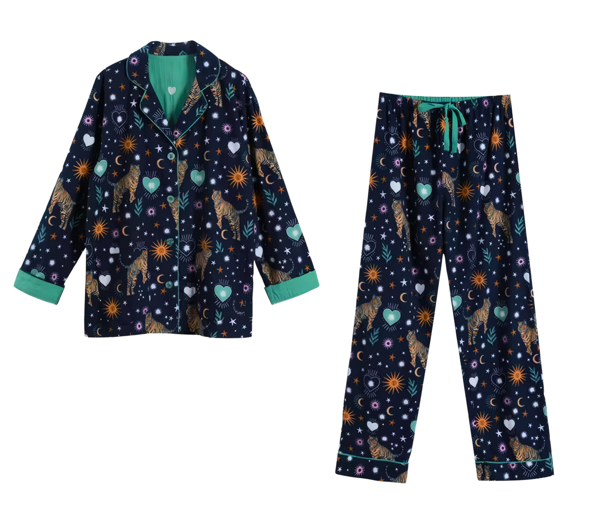 פיג׳מה כותנה לנשים