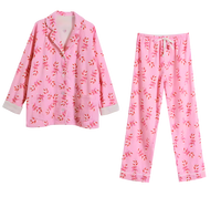 סט פיג׳מה מכותנה לנשים