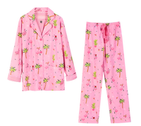 סט פיג׳מה מכותנה לנשים