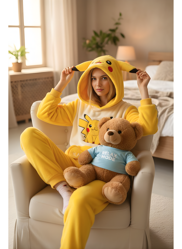 פיג'מה וואנזי פיקאצ׳ו