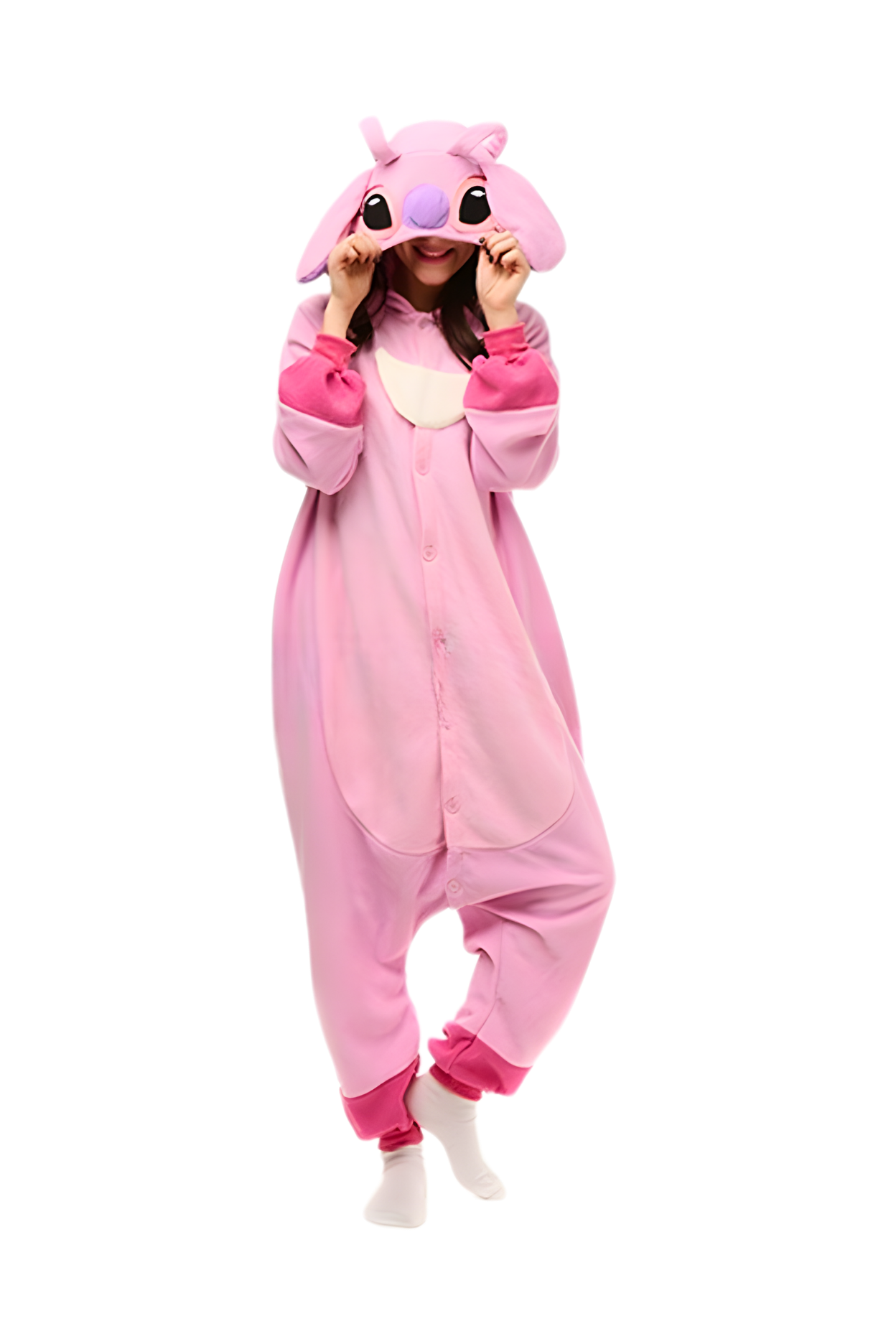 פיג'מה אוברול פליז סטיץ