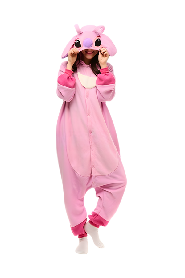 פיג'מה אוברול פליז סטיץ