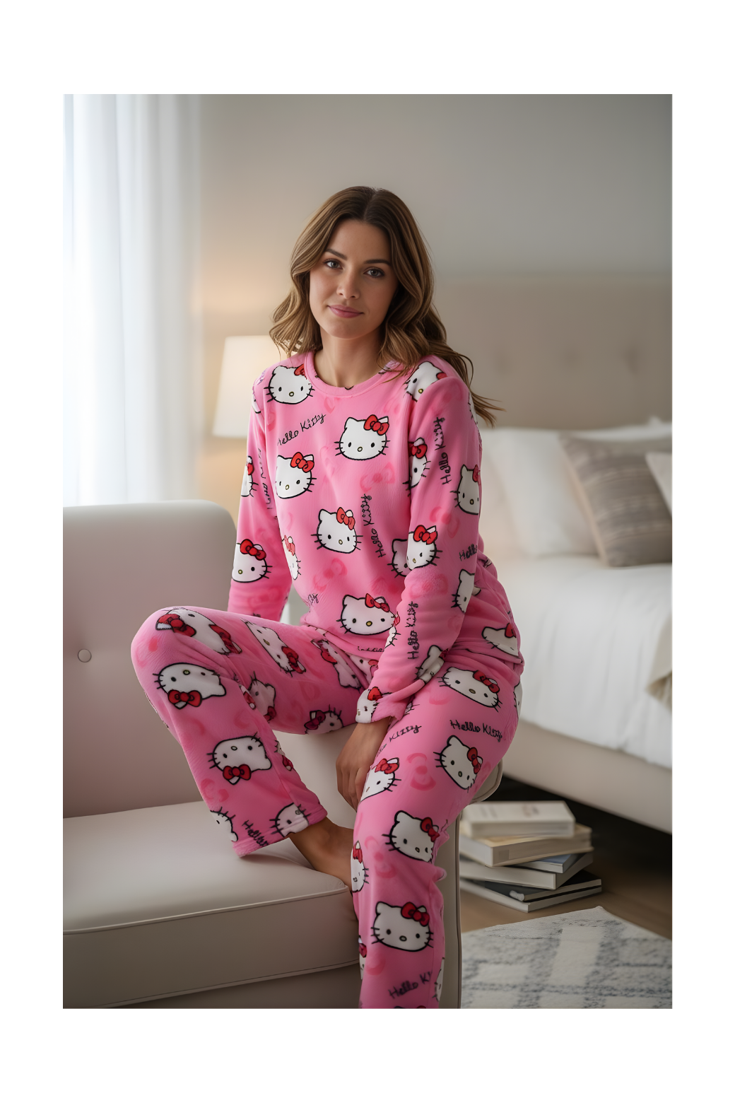 פיג׳מה הלו קיטי לנשים