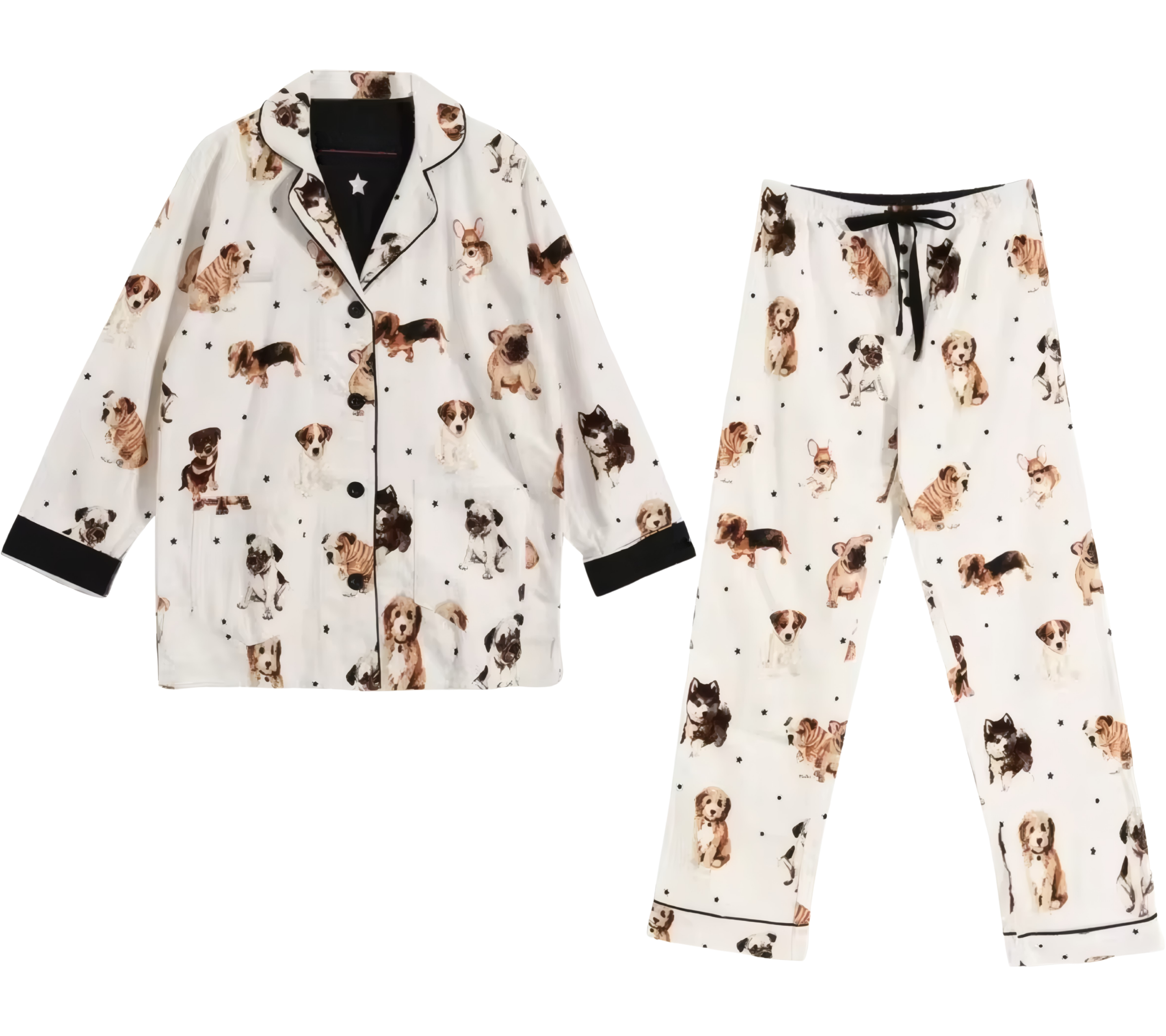 פיג׳מה כותנה לנשים