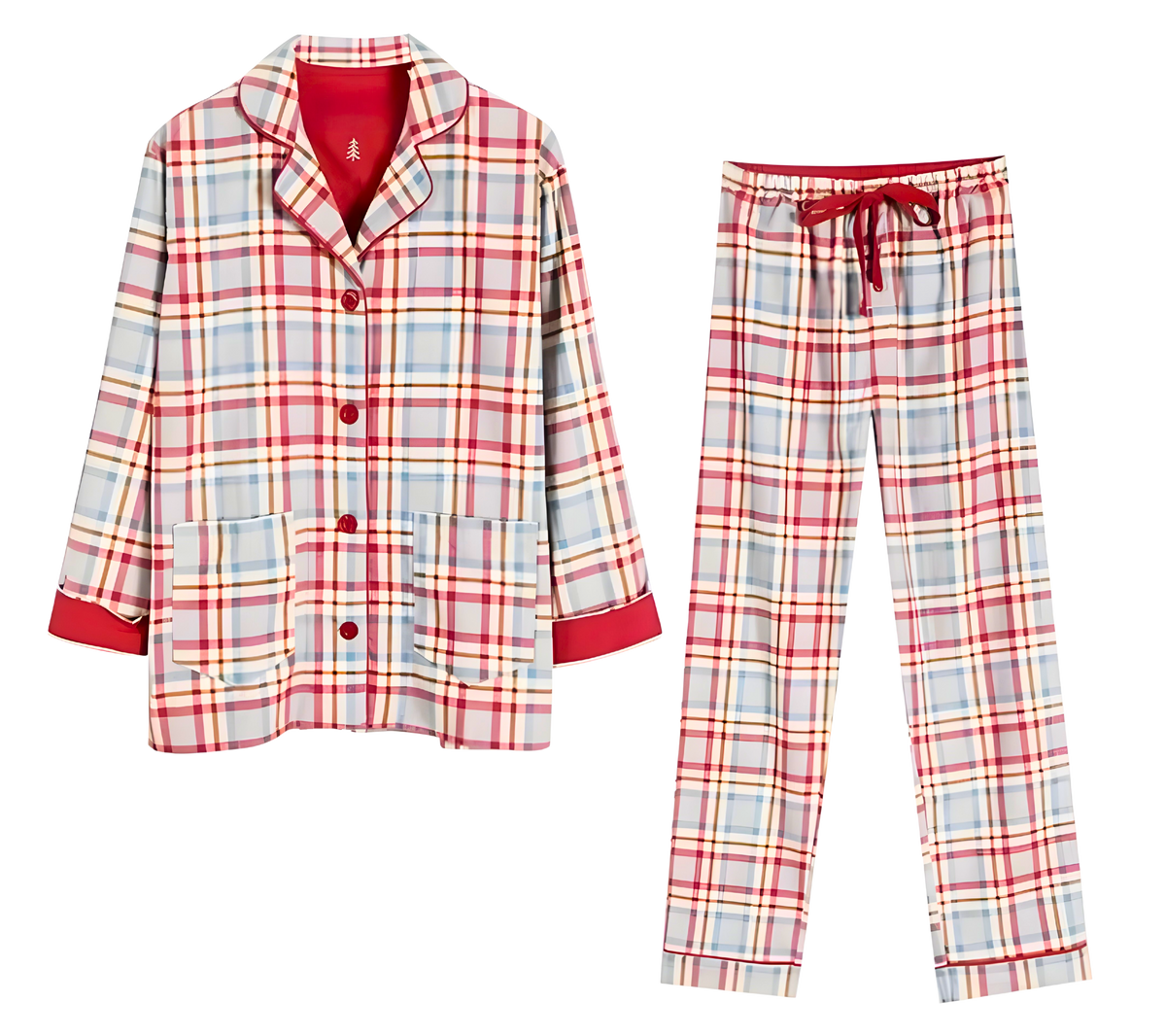 סט פיג׳מה מכותנה לנשים