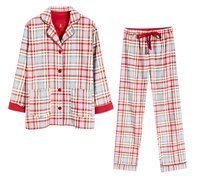 סט פיג׳מה מכותנה לנשים