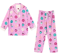 פיג'מה כותנה מסיבת פיג'מות