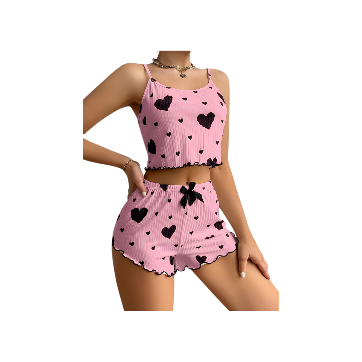 סט פיג'מה קיץ לנשים