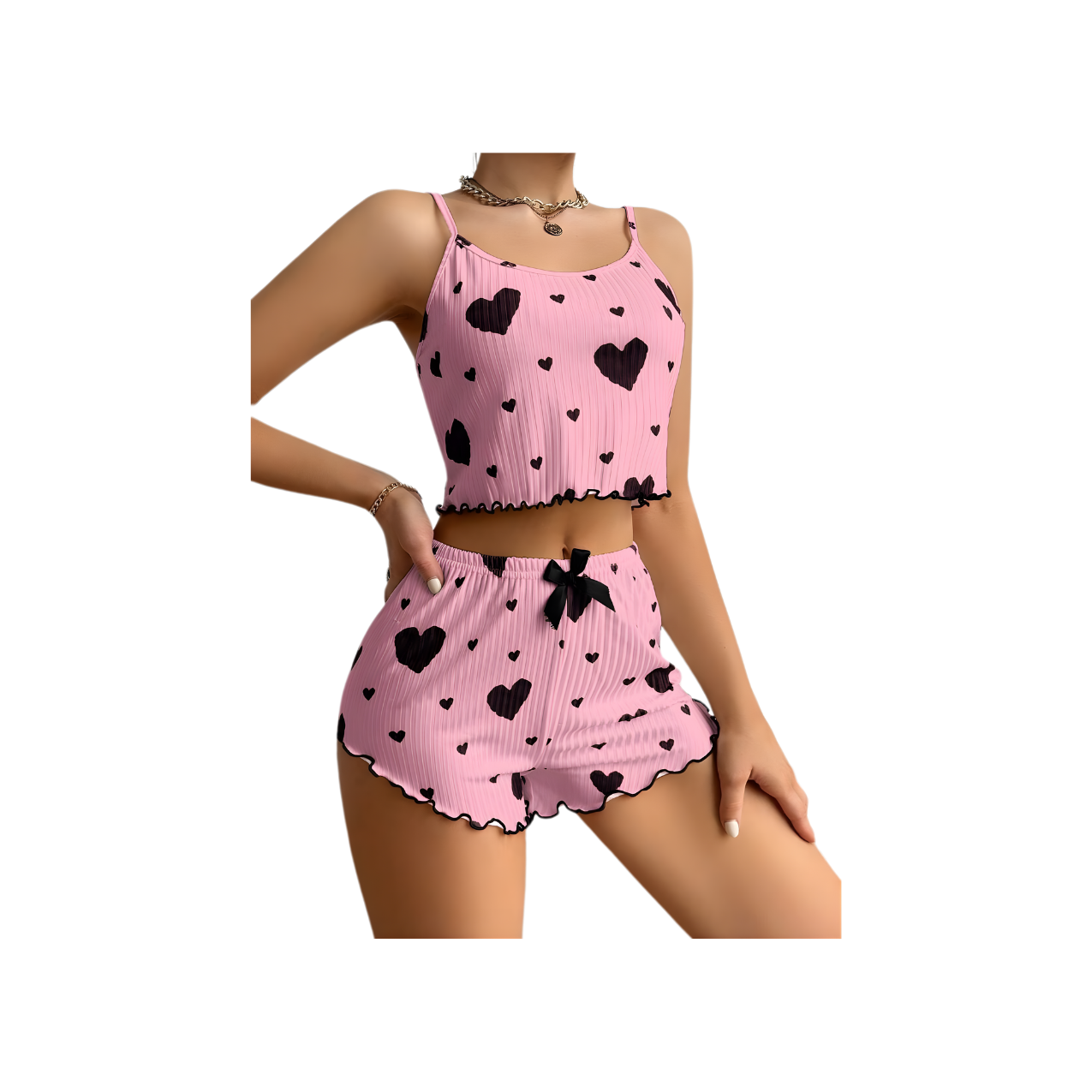 סט פיג'מה קיץ לנשים