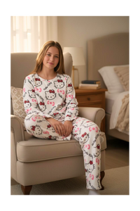 פיג׳מה הלו קיטי לנשים