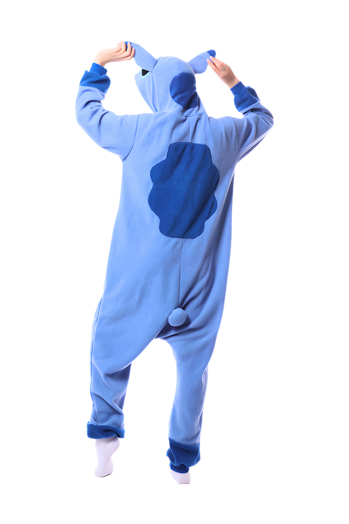 פיג'מה אוברול פליז סטיץ