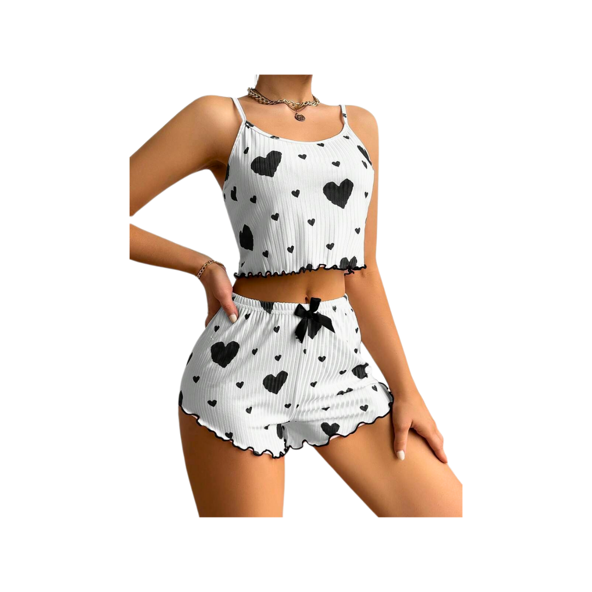 סט פיג'מה קיץ לנשים