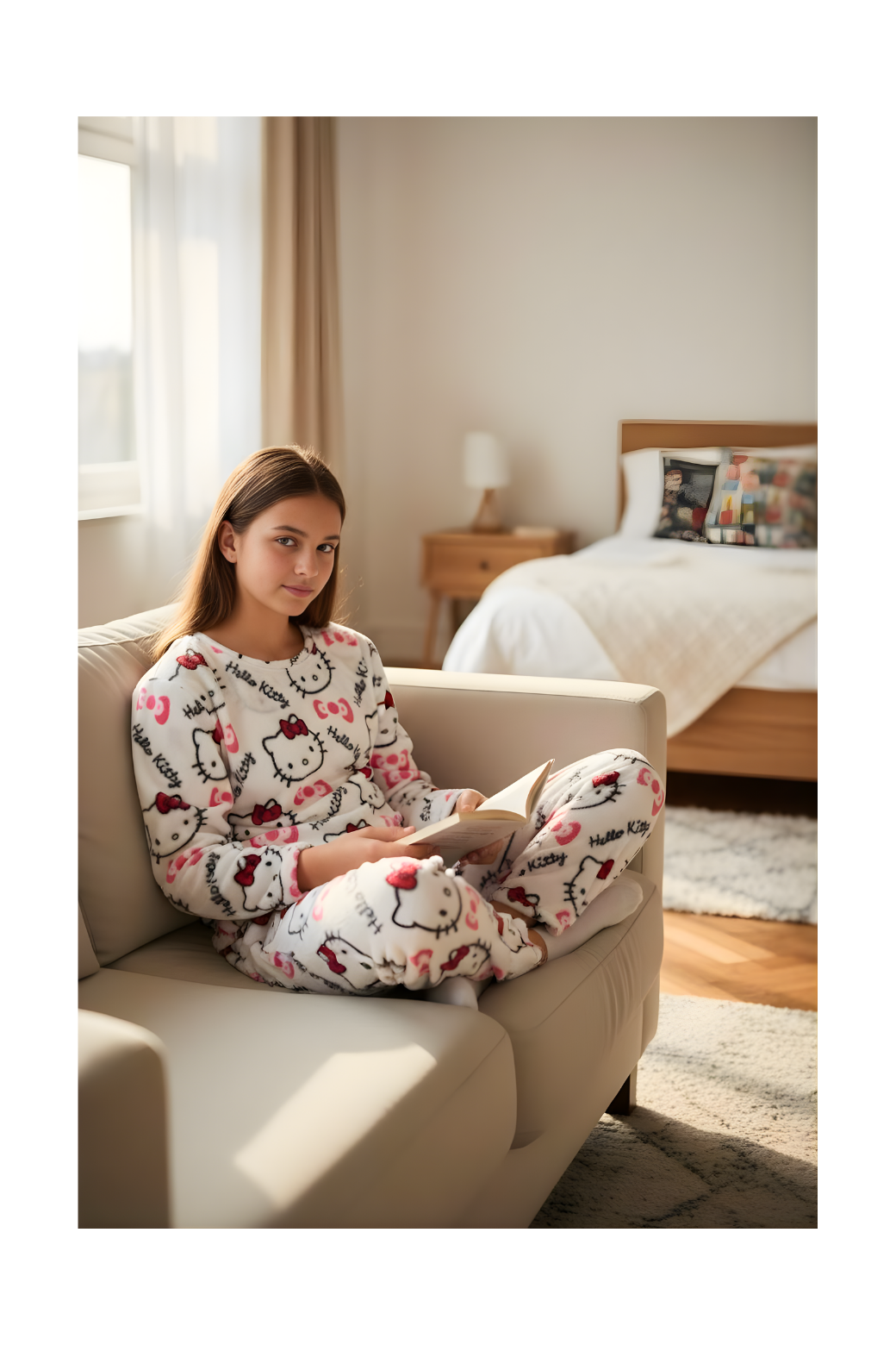 פיג׳מה הלו קיטי לנשים