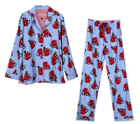 סט פיג׳מה מכותנה לנשים