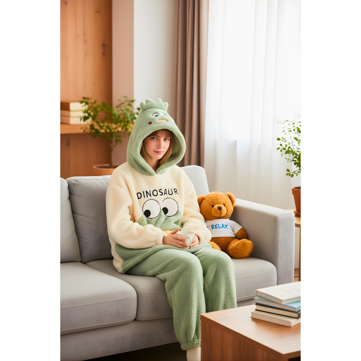 פיג'מה וואנזי דינוזאור