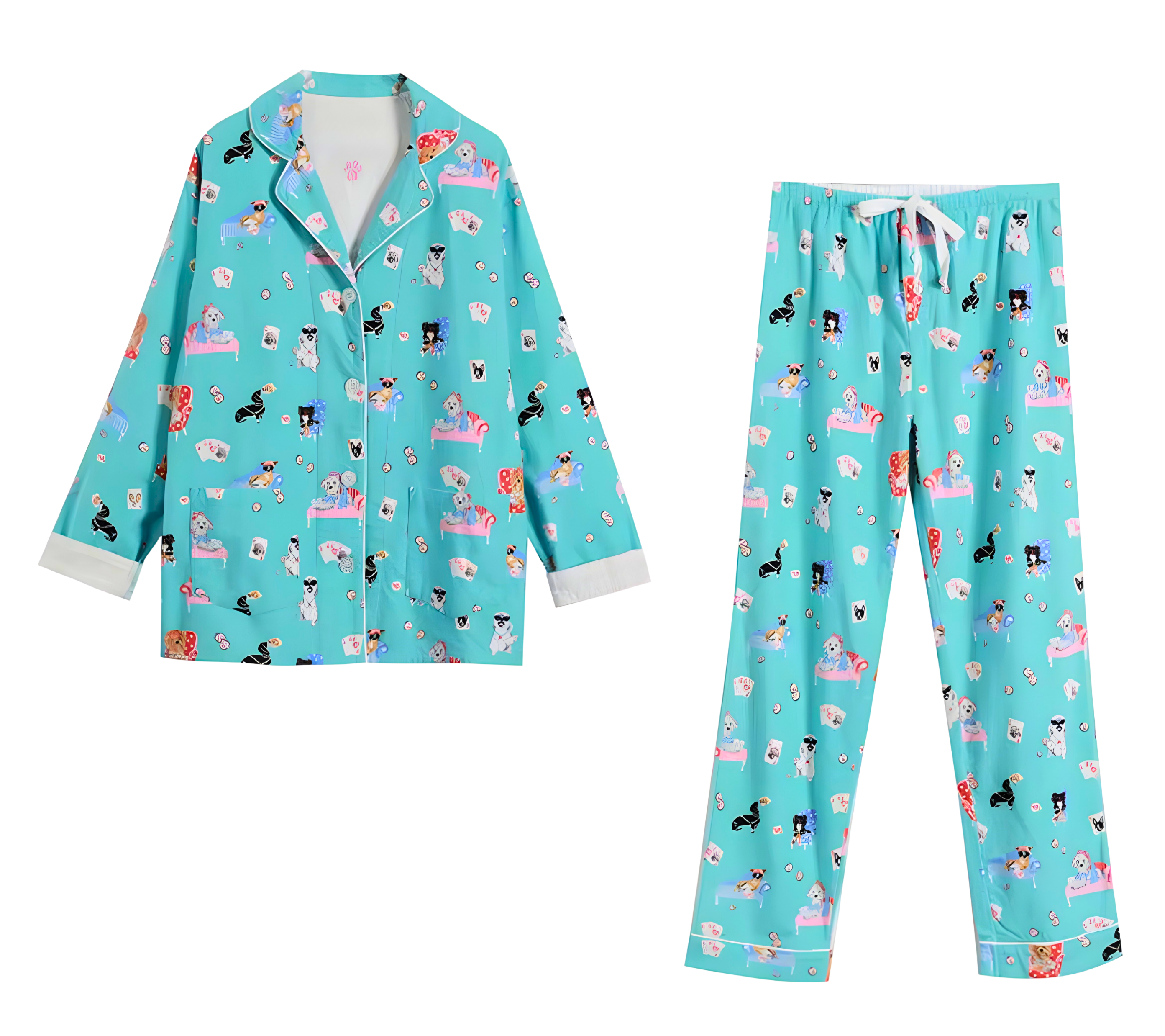 פיג׳מה כותנה לנשים