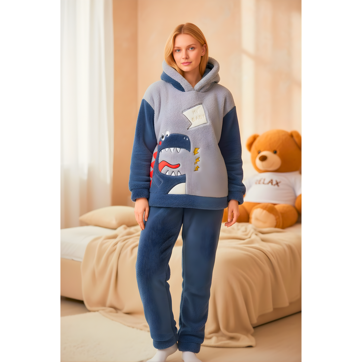 פיג'מה וואנזי דינוזאור